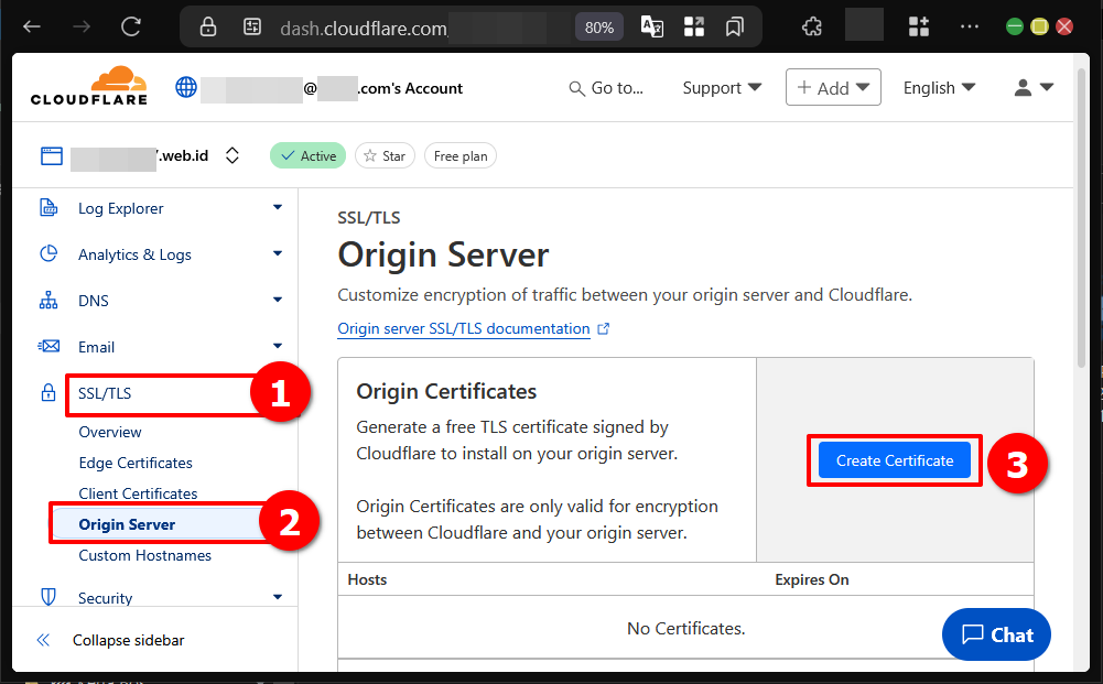 Cara Install SSL Cloudflare Origin CA di CyberPanel