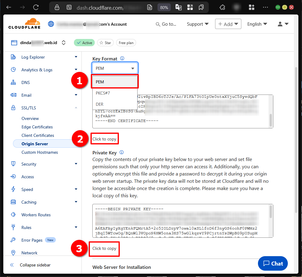 Cara Install SSL Cloudflare Origin CA di CyberPanel