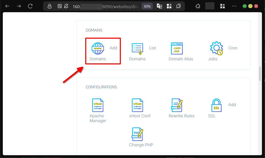 Cara Membuat Child Atau Subdomain Web di CyberPanel