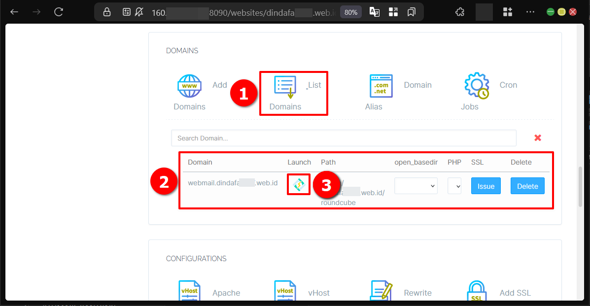 Cara Membuat Child Atau Subdomain Web di CyberPanel