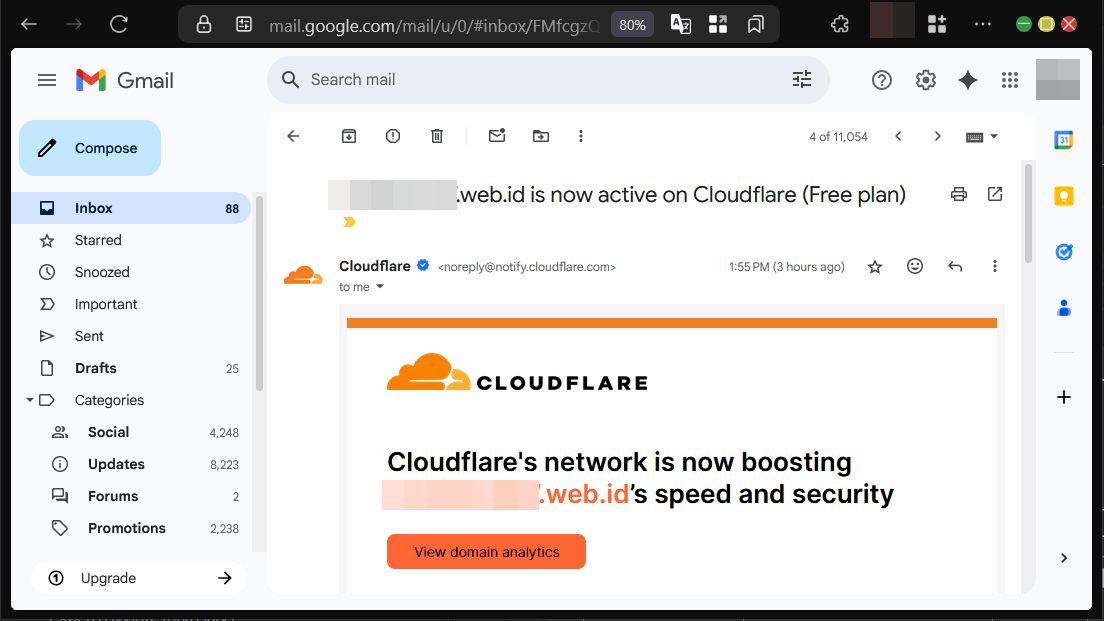 Cara Sambungkan Domain Ke Cloudflare DNS di MyDomaiNesia