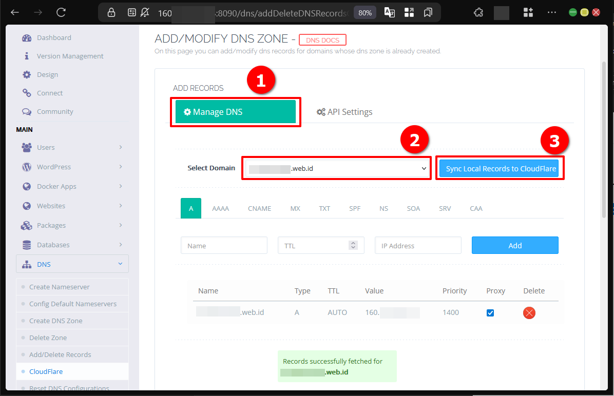 Cara Sinkronisi Cloudflare API ke CyberPanel di VPS