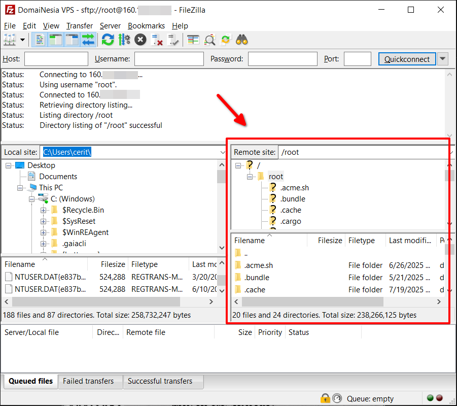 Cara Transfer Data & Koneksikan SFTP FileZilla Ke VPS Linux