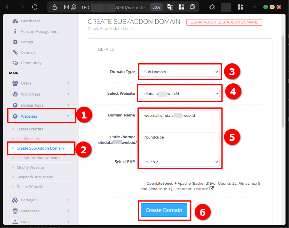 Cara Install RoundCube di CyberPanel Untuk Mail Server