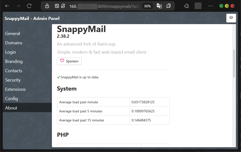 Cara Kelola Mail Server di CyberPanel Pada Admin SnappyMail