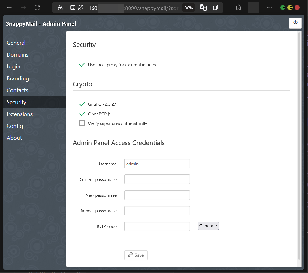 Cara Kelola Mail Server di CyberPanel Pada Admin SnappyMail