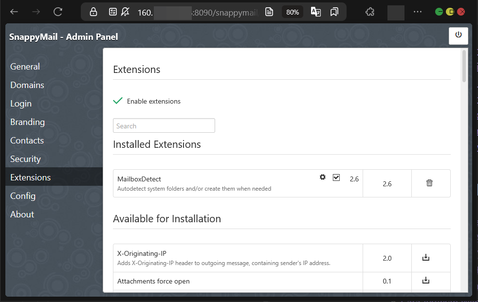 Cara Kelola Mail Server di CyberPanel Pada Admin SnappyMail