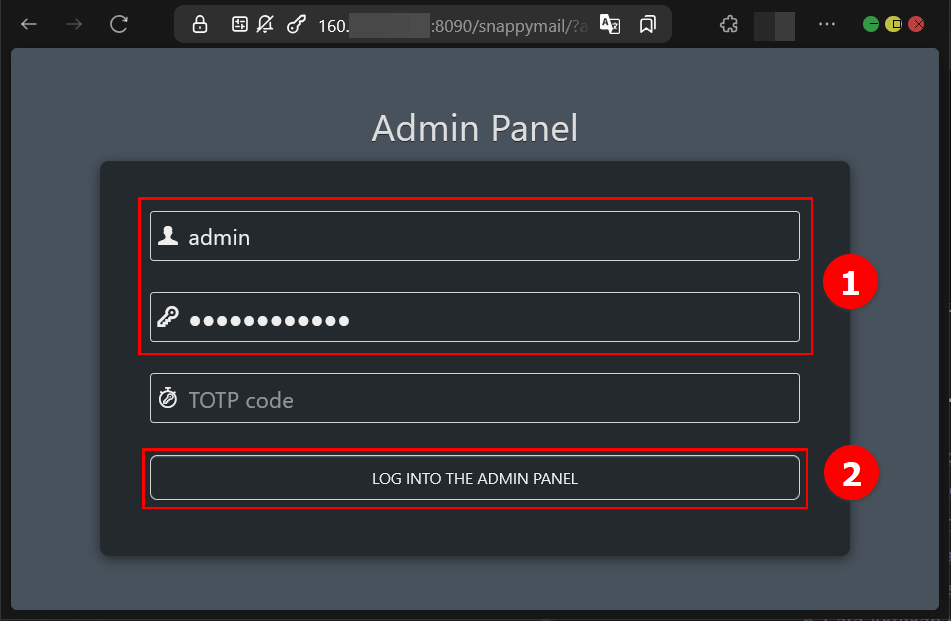 Cara Mengakses Admin Mail Server di CyberPanel SnappyMail