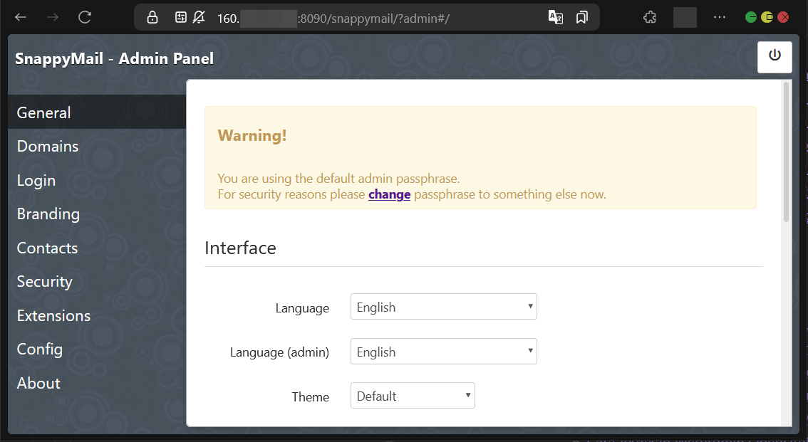 Cara Mengakses Admin Mail Server di CyberPanel SnappyMail