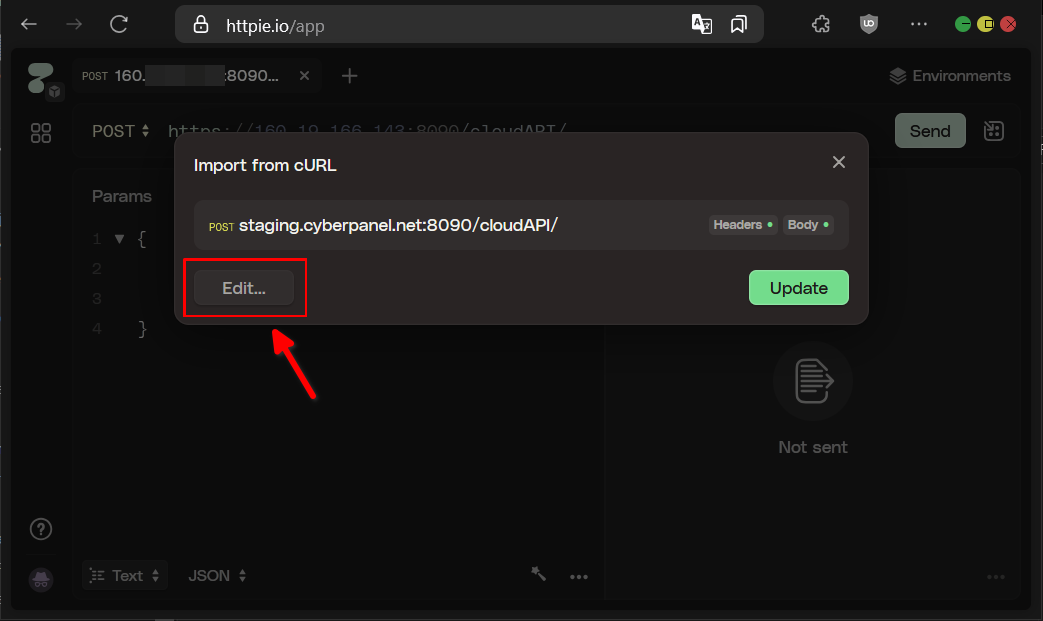 Cara Mengakses CyberPanel API Untuk Koneksi REST API