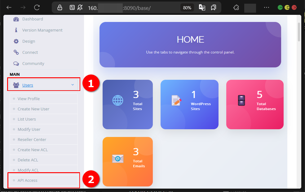 Cara Mengakses CyberPanel API Untuk Koneksi REST API