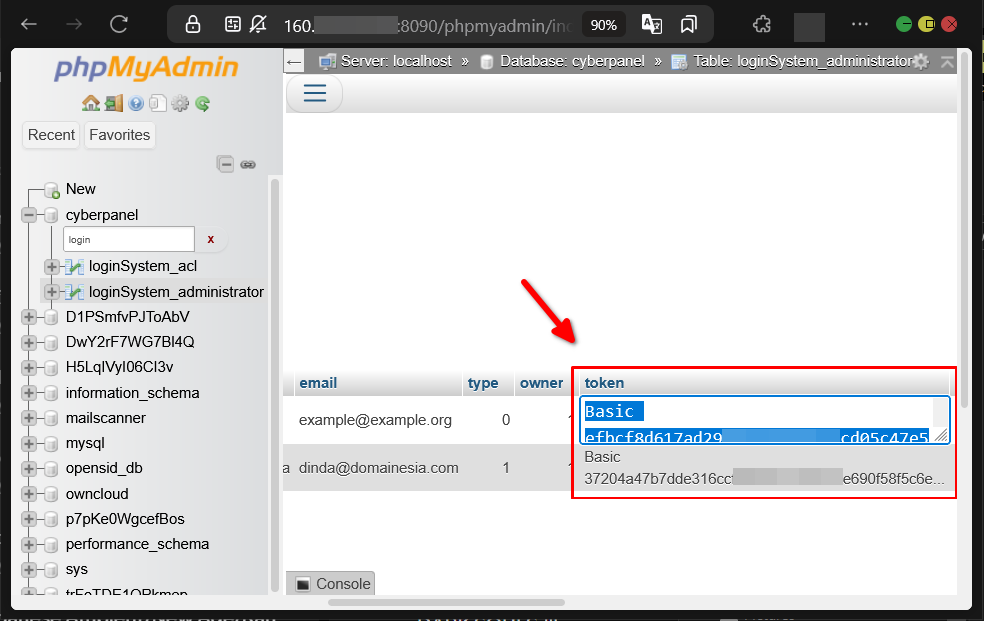 Cara Mengakses CyberPanel API Untuk Koneksi REST API
