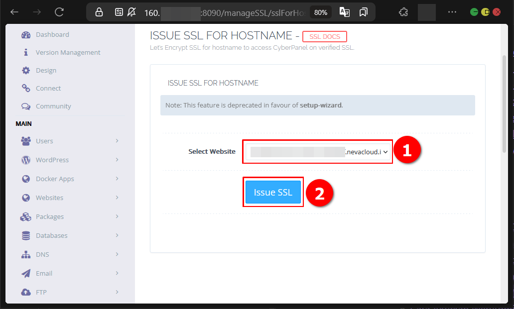 Cara Mengubah Hostname Mail Server di Page CyberPanel