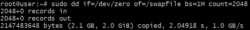 New Swap File