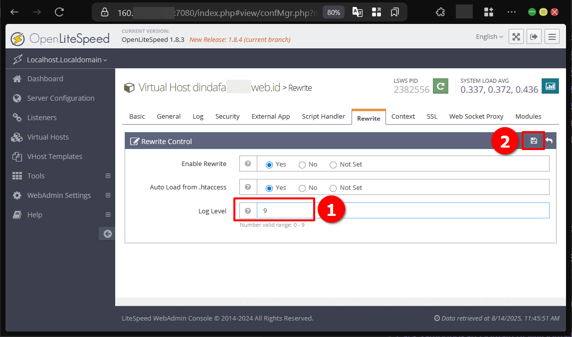 Panduan Membuat OpenLiteSpeed Rewrite Rules di CyberPanel