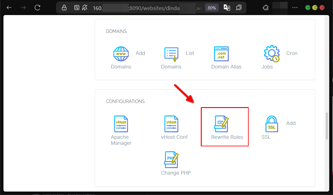 Penjelasan Fungsi Aturan Dari Rewrite Rules CyberPanel