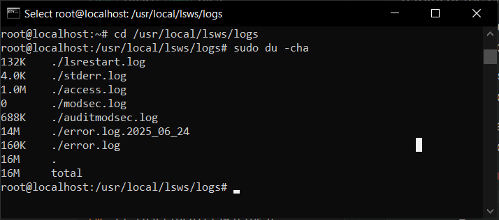 Penuh Logs & Cache? Yuk Mulai! Hapus File di CyberPanel