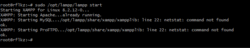 Running Installer XAMPP