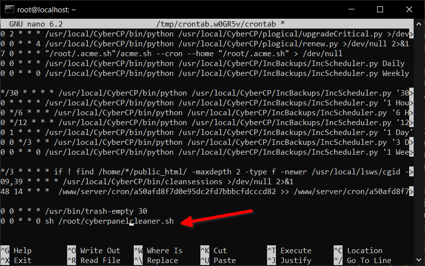 Cara Buat Skrip Logs Cleaner CyberPanel di VPS Ubuntu
