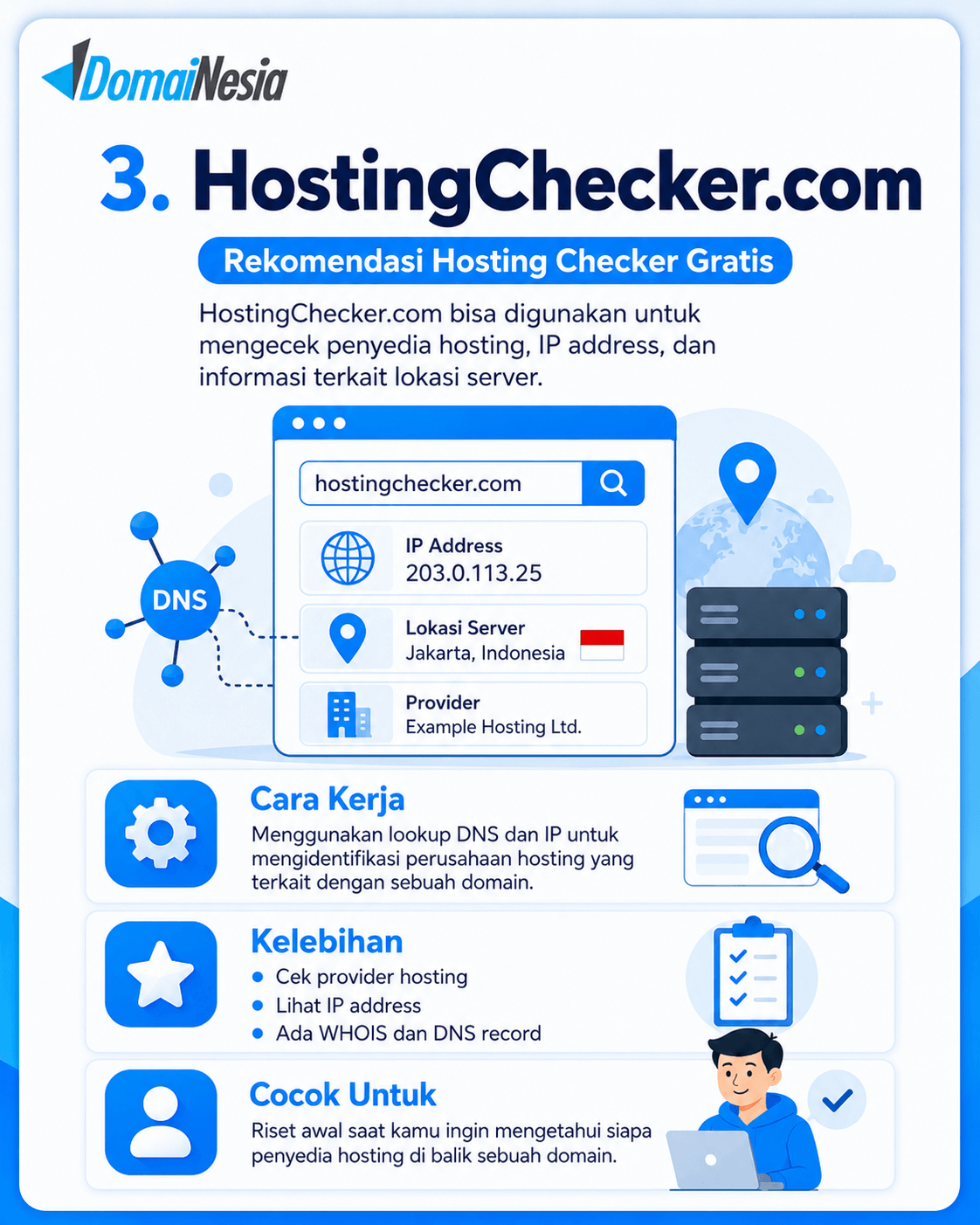 Hosting Checker: Cara Cek Hosting Website Sebelum Optimasi atau Migrasi 4 Hosting Checker