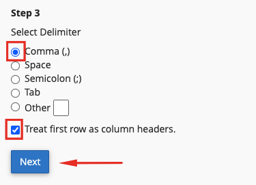 Address Importer cPanel