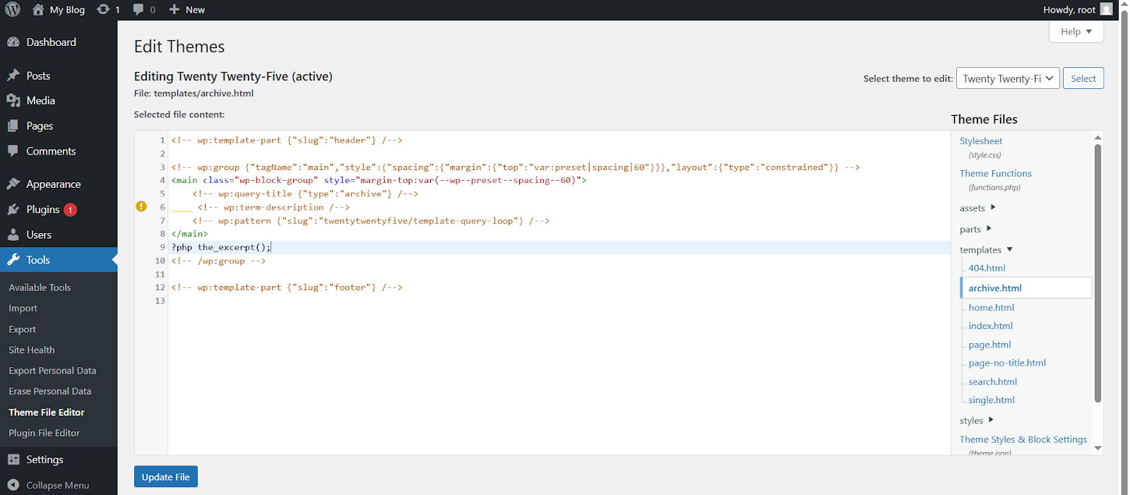 Auto Excerpt WordPress