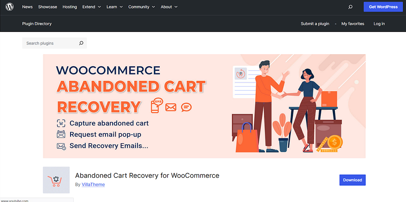 Pemulihan Keranjang WooCommerce