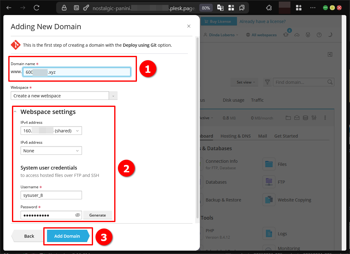 Cara Koneksikan File Pada Git Repository ke Plesk Panel