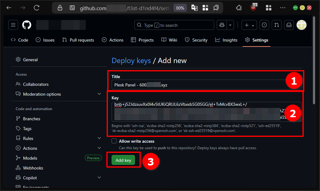 Cara Koneksikan File Pada Git Repository ke Plesk Panel