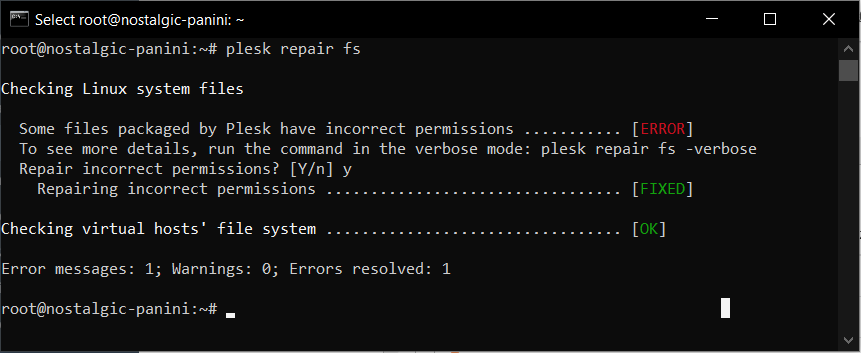 Cara Mengatasi Eror Permissions Denied di Plesk Panel