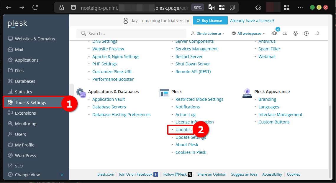 Cara Mengatasi Eror Permissions Denied di Plesk Panel