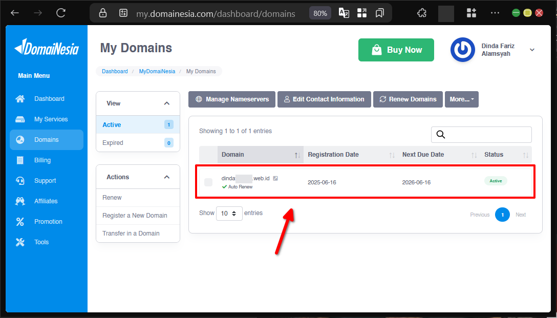 Cara Mengelola DNS Record Di Plesk Panel Agar Web Online