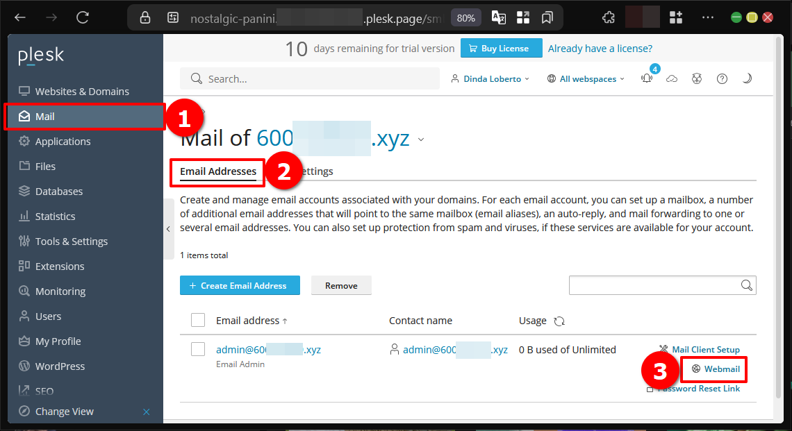 Cara Membuat Mail Server Di Plesk Panel Dengan Mudah
