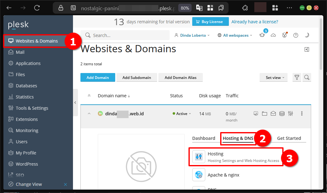 Cara Buat Web Tanpa Coding Dengan Sitejet di Plesk Panel