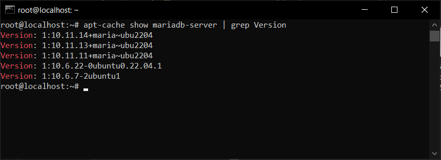 Cara Ubah Versi MariaDB di VPS Ubuntu Ke Versi Stabil