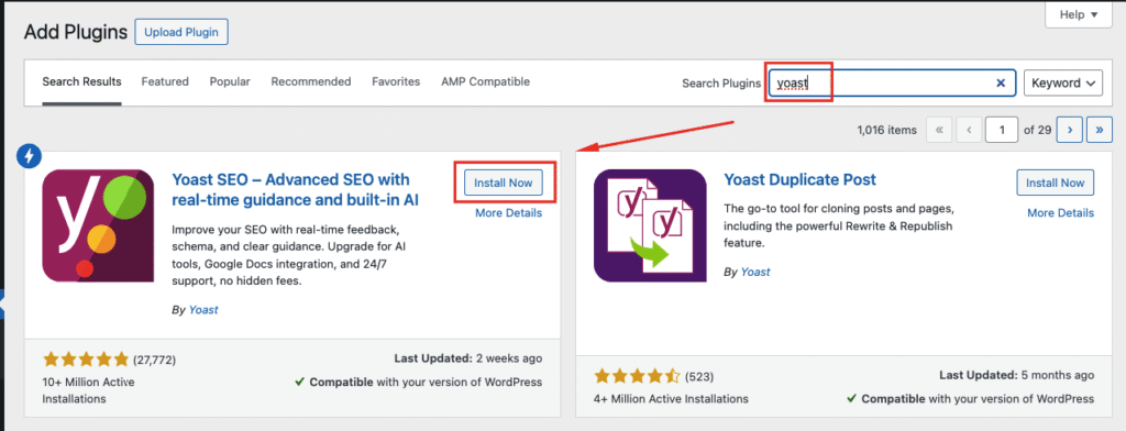 Install Google Search Console