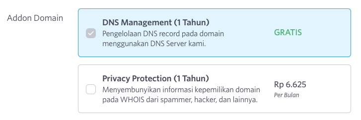 Order Layanan WordPress Hosting di DomaiNesia