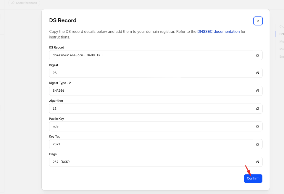 Cara Aktifkan Domain Cloudflare DNSSec di MyDomaiNesia 12 Cloudflare DNSSec di MyDomaiNesia