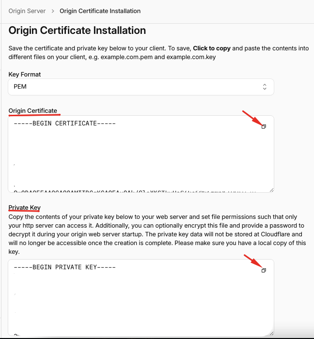 Cara Install SSL Cloudflare Origin CA di CyberPanel 8 Cloudflare Origin CA di Cyberpanel