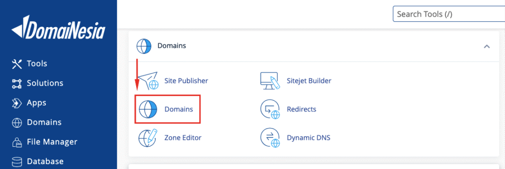 Membuat Subdomain di cPanel