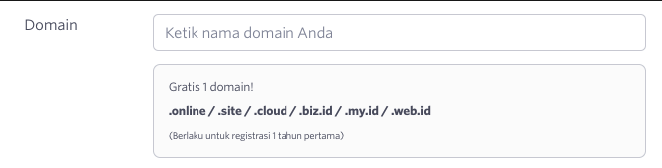 Order Layanan WordPress Hosting di DomaiNesia