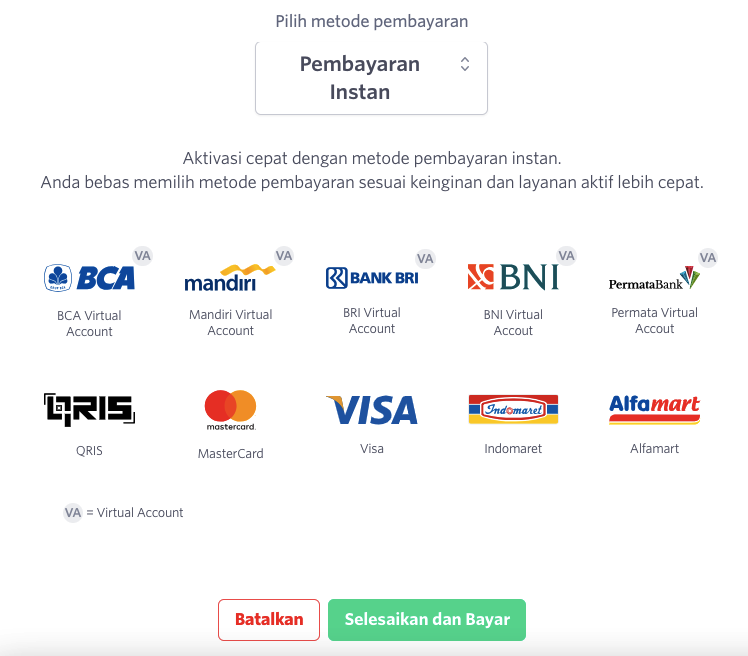 order Cloud Hosting di DomaiNesia