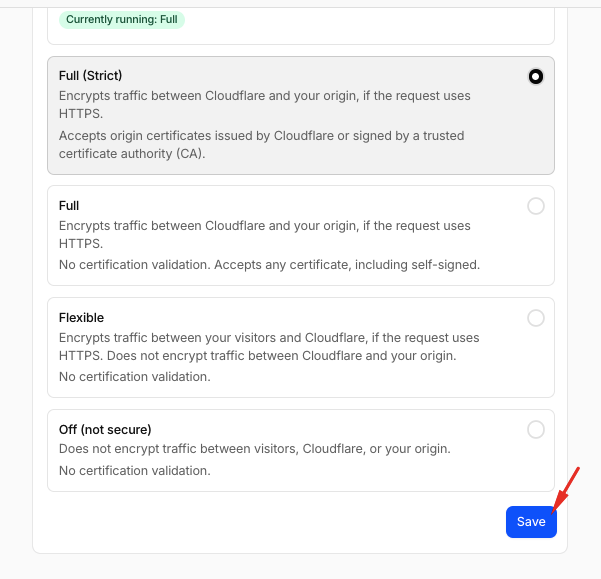 Cara Install SSL Cloudflare Origin CA di CyberPanel 21 Cloudflare Origin CA di Cyberpanel