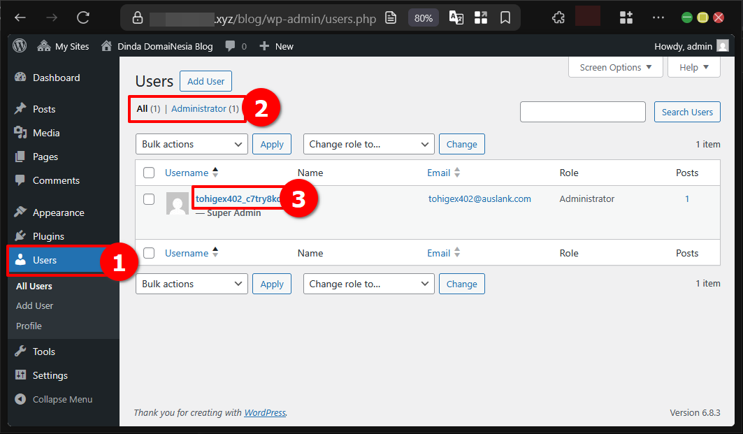 2 Cara Ubah Email Admin di WordPress Jika Email Lupa