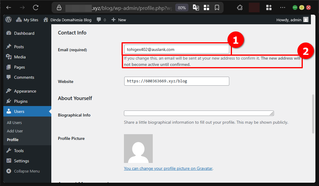 2 Cara Ubah Email Admin di WordPress Jika Email Lupa