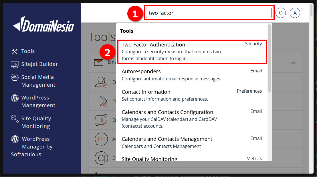 Cara Aktifkan Two-Factor Authentication atau 2FA di cPanel