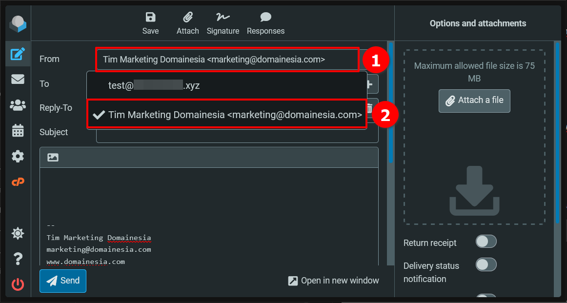 Cara Buat Template Email di cPanel Pada Mail Server 10 Cara Buat Template Email di cPanel Pada Mail Server
