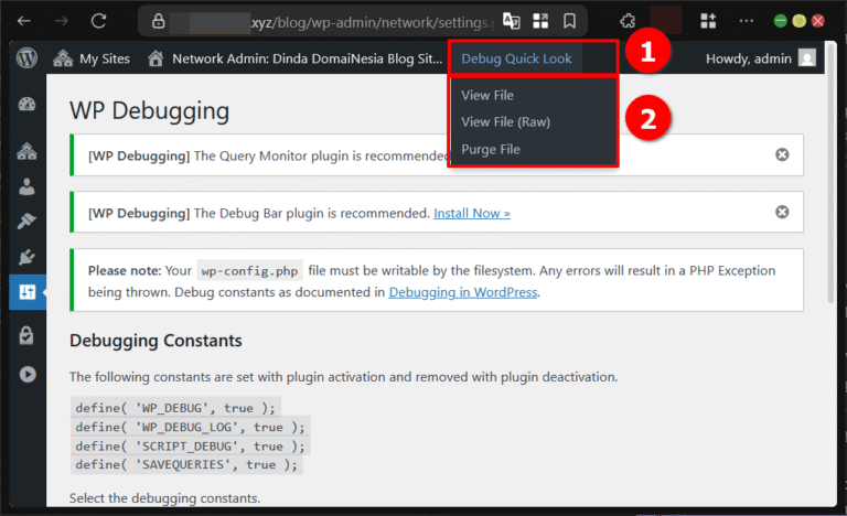 Cara Debugging Log di Wordpress Untuk Mencari Error