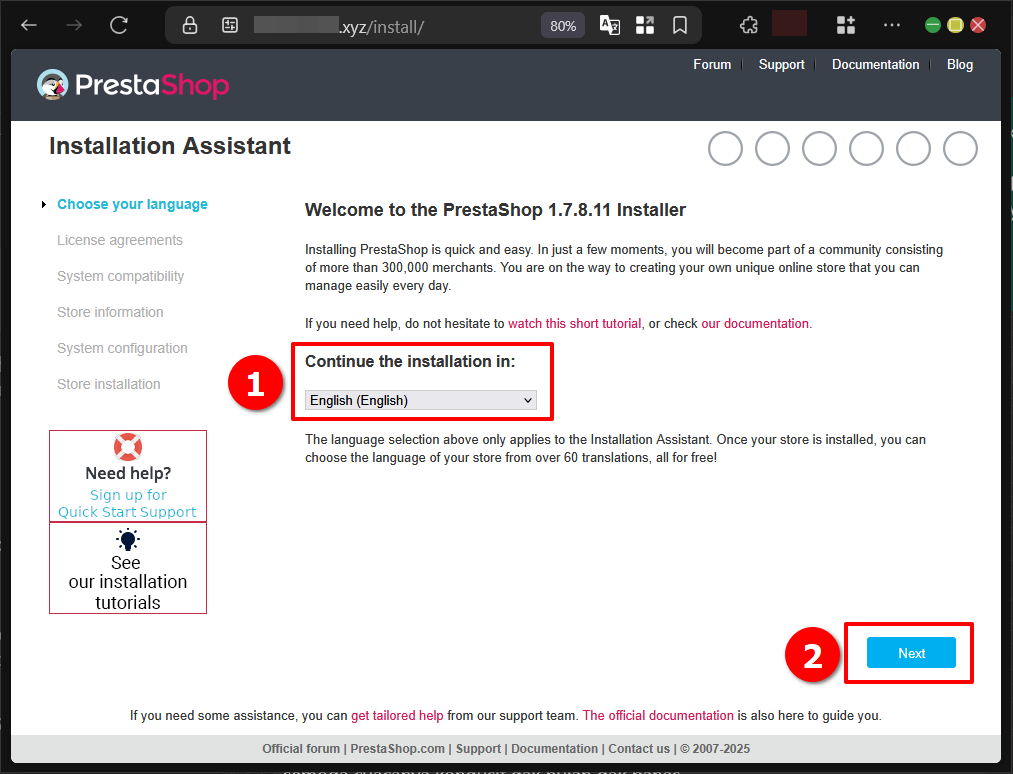 Cara Install PrestaShop di VPS CentOS 9 Apache Server 7 Cara Install PrestaShop di VPS CentOS 9 Apache Server