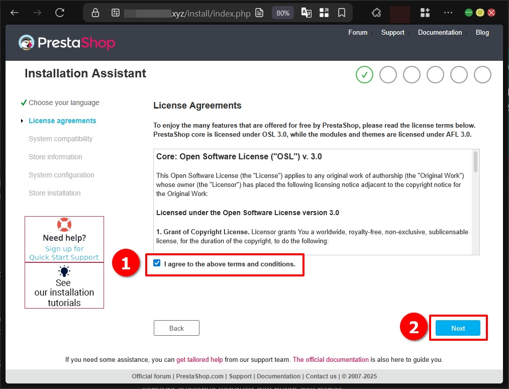 Cara Install PrestaShop di VPS CentOS 9 Apache Server 8 Cara Install PrestaShop di VPS CentOS 9 Apache Server